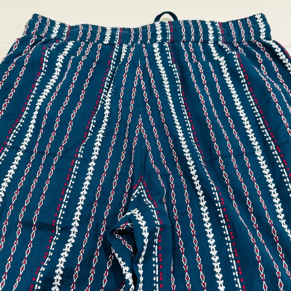 NWT Sundance Women's Size M Talia Easy Multicolor Striped Pants With Pocket's - Picture 7 of 9